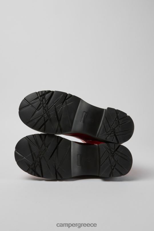 το κόκκινο αποκλειστικές milah red μπότες με κορδόνια για γυναίκες Camper XTDPX455