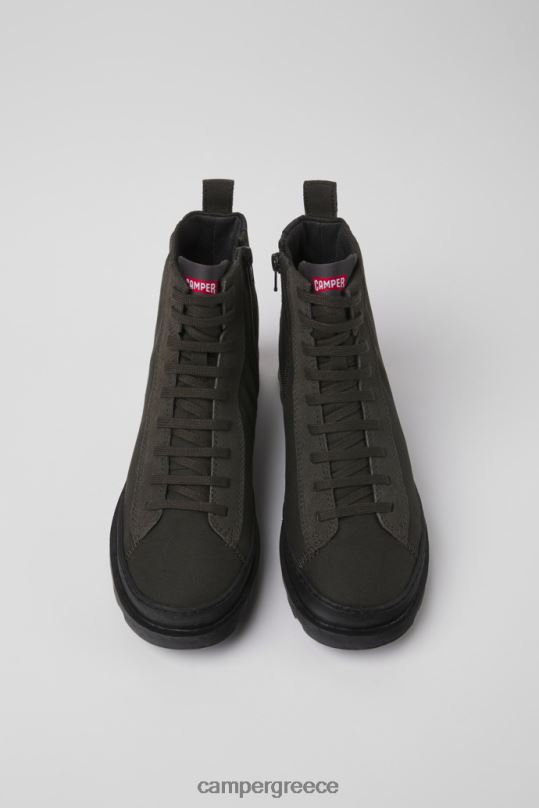 γκρί αποκλειστικά γκρι μποτάκια από ύφασμα και nubuck για γυναίκες Camper XTDPX396