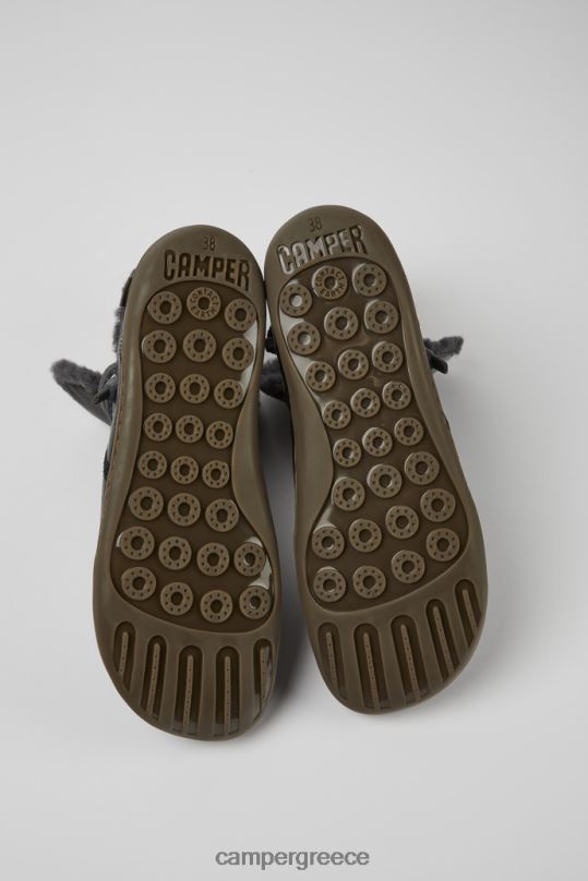 γκρί peu σκούρο γκρι μεσαίο μποτάκι για γυναίκες νέες αφίξεις Camper XTDPX520