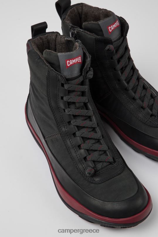 γκρί σχέδιο peu pista michelin γκρι ανακυκλωμένες νάιλον και δερμάτινες μπότες για γυναίκες Camper XTDPX487