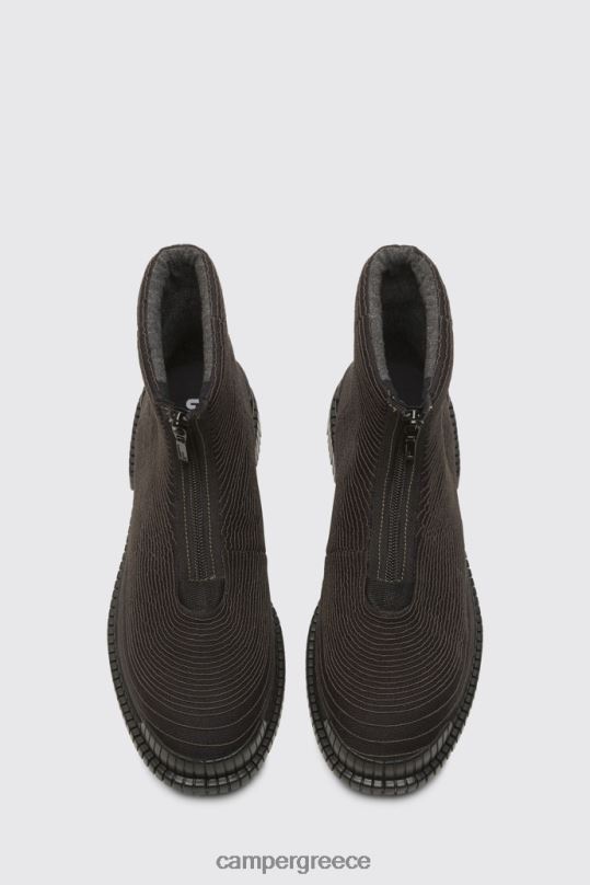 μαύρος αποκλειστική μαύρη μπότα pix tencel για γυναίκες με φερμουάρ Camper XTDPX584