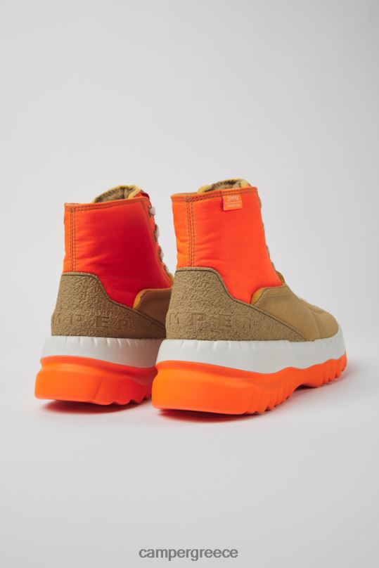 πορτοκάλι teix πορτοκαλί και μπεζ μποτάκια για γυναίκες νέες αφίξεις Camper XTDPX411