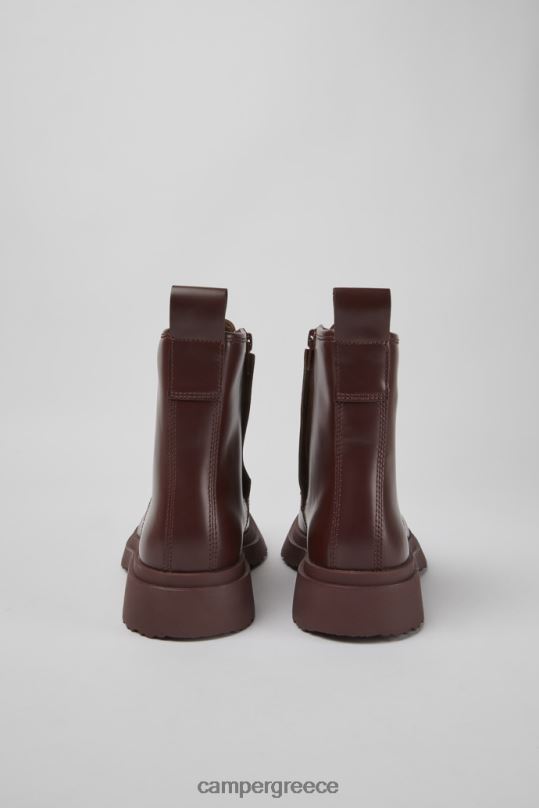 Βουργουνδία walden μπορντό δερμάτινες μπότες για γυναίκες νέες αφίξεις Camper XTDPX498