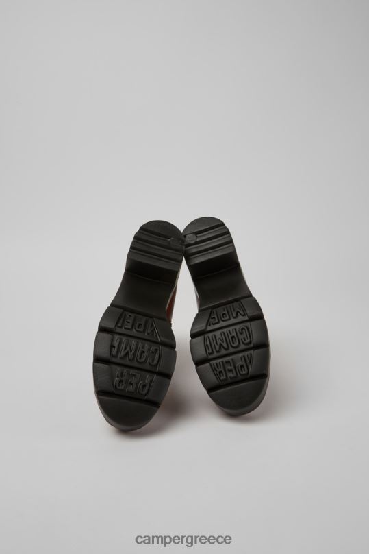 το κόκκινο wanda κόκκινο-καφέ μποτάκι με φερμουάρ για γυναίκες νέες αφίξεις Camper XTDPX618