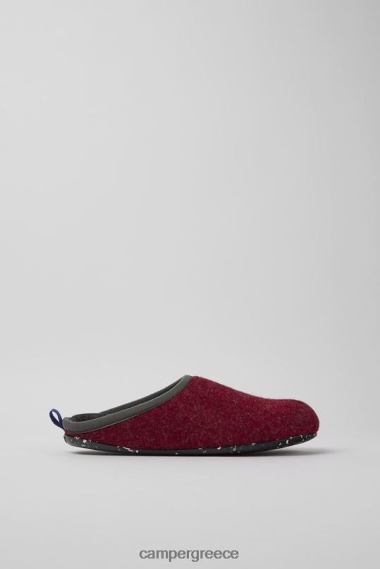 πολύχρωμος αποκλειστικές δίδυμες πολύχρωμες μάλλινες γυναικείες παντόφλες Camper XTDPX1182