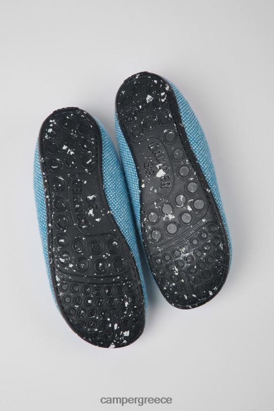 μπλε παντόφλες wabi μπλε μάλλινες και βισκόζης για γυναίκες νέες αφίξεις Camper XTDPX1179