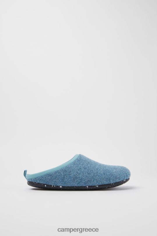 μπλε γυναικείες παντόφλες wabi γαλάζιο μάλλινες νέες παραλαβές Camper XTDPX246