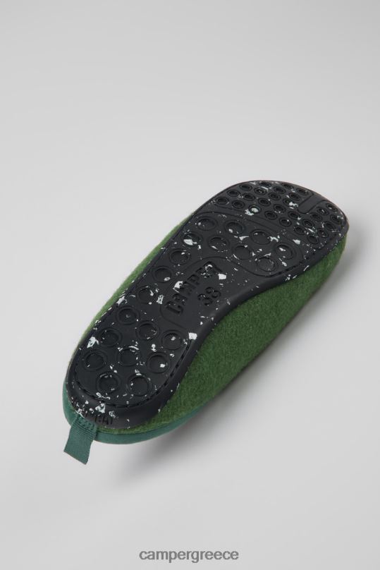 πράσινος αποκλειστικές μάλλινες πράσινες παντόφλες wabi για γυναίκες Camper XTDPX248