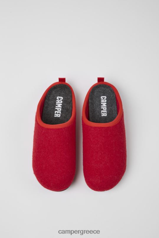 το κόκκινο wabi κόκκινες μάλλινες παντόφλες για γυναίκες νέες αφίξεις Camper XTDPX255