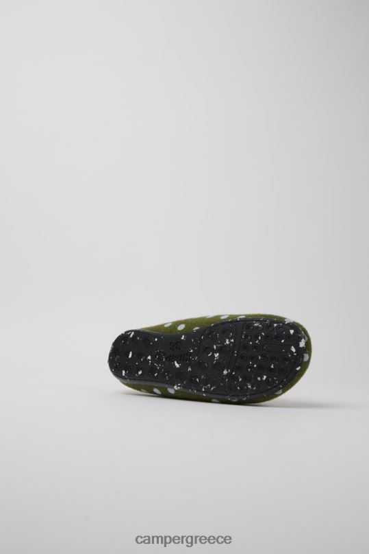 πράσινος αποκλειστικές γυναικείες μάλλινες παντόφλες wabi πράσινο και μπλε Camper XTDPX260