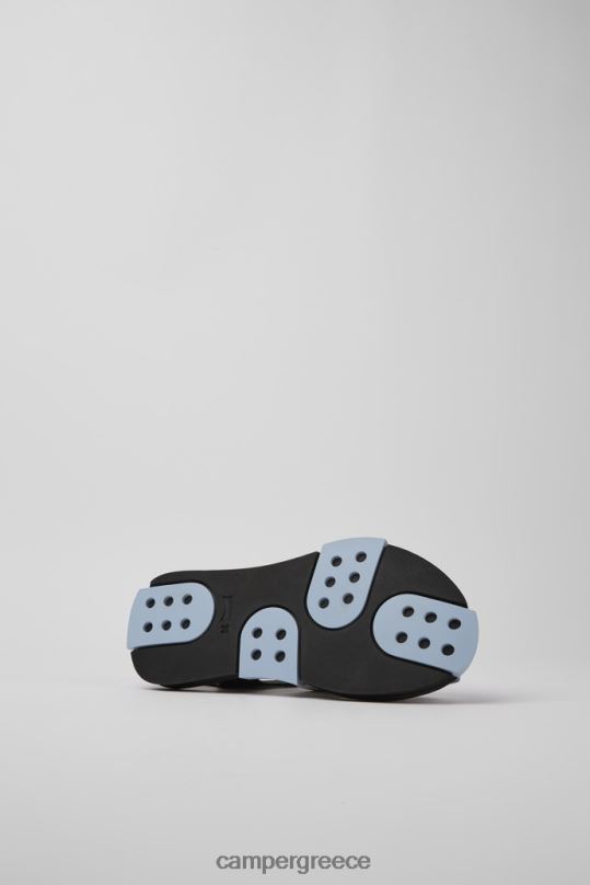 μαύρος αποκλειστικό σετ ασπρόμαυρα δερμάτινα σανδάλια για γυναίκες Camper XTDPX200