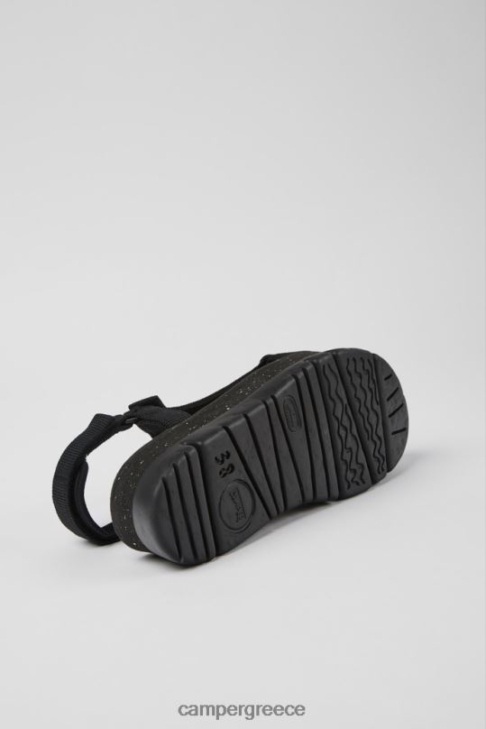 μαύρος αποκλειστικά oruga up μαύρα ανακυκλωμένα σανδάλια κατοικίδιων ζώων για γυναίκες Camper XTDPX198