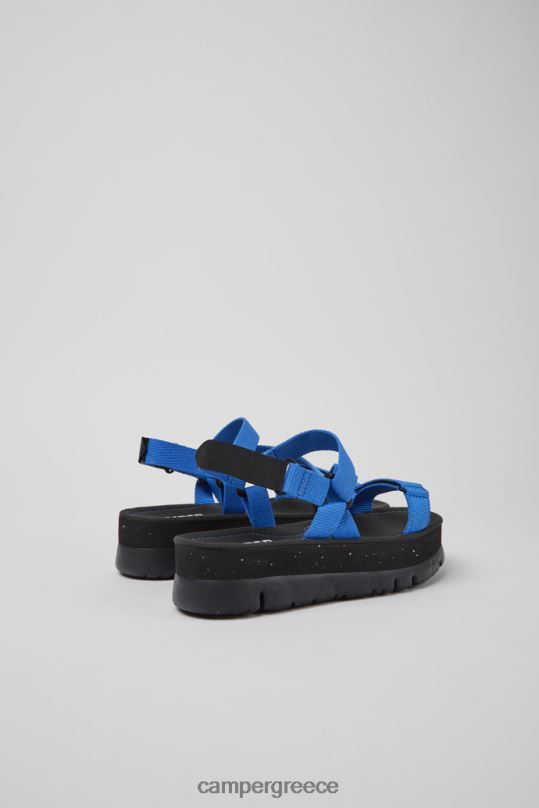 μπλε σχέδιο oruga up μπλε ανακυκλωμένα σανδάλια κατοικίδιων ζώων για γυναίκες Camper XTDPX239