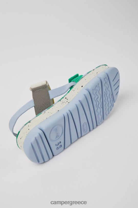 μπλε Αποκλειστικά γυναικεία πέδιλα oruga up μπλε πράσινα και γκρι Camper XTDPX241