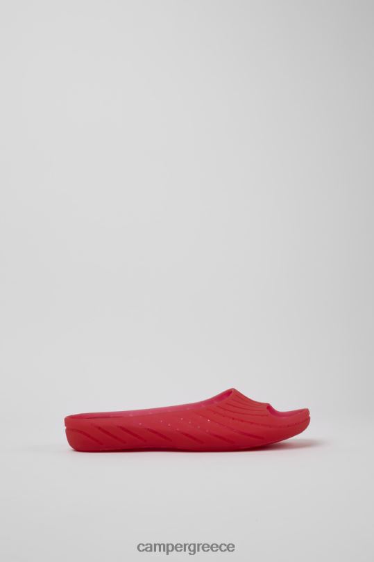 το κόκκινο γυναικεία σανδάλια με κόκκινα σχέδια wabi monomaterial Camper XTDPX207