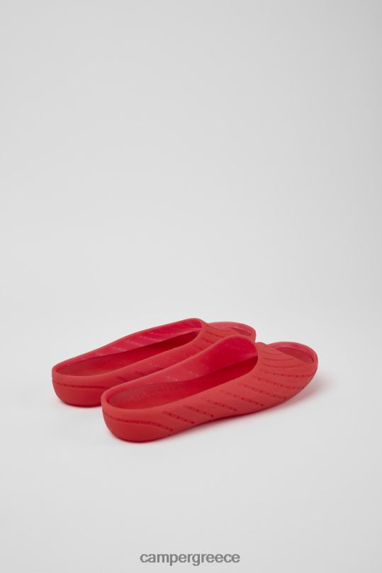 το κόκκινο γυναικεία σανδάλια με κόκκινα σχέδια wabi monomaterial Camper XTDPX207