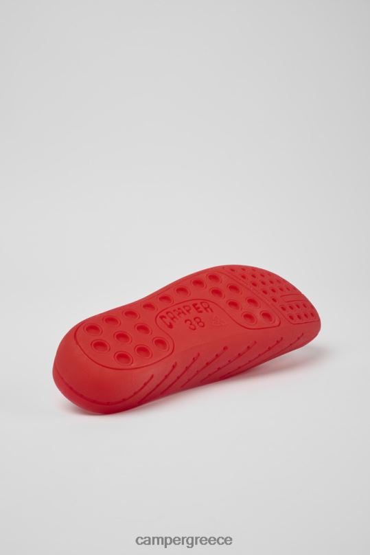 το κόκκινο γυναικεία σανδάλια με κόκκινα σχέδια wabi monomaterial Camper XTDPX207