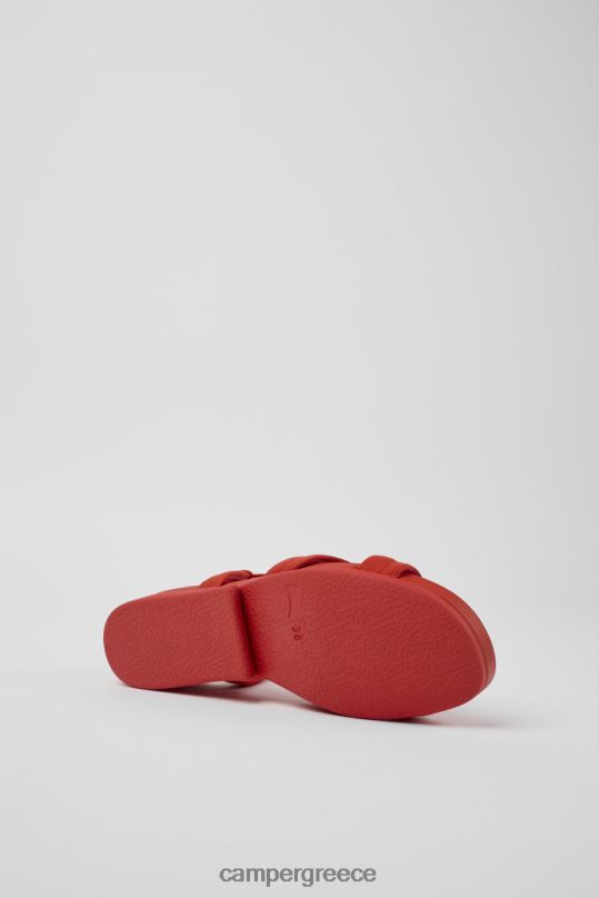 το κόκκινο Σχεδιάστε minikaah κόκκινα ανακυκλωμένα κατοικίδια και νάιλον σανδάλια για γυναίκες Camper XTDPX228