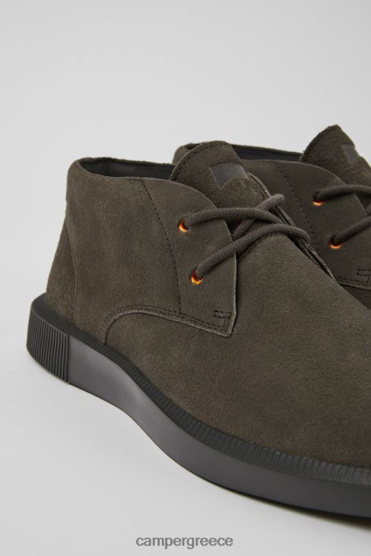 καφέ αποκλειστικά ανδρικά επίσημα παπούτσια σε καφέ γκρι χρώμα Camper XTDPX1451