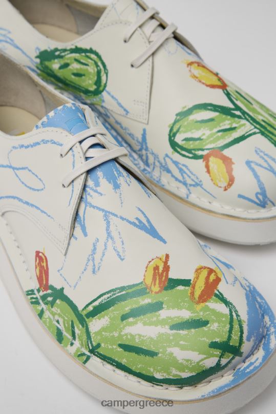 άσπρο δίδυμα λευκά δερμάτινα παπούτσια με κορδόνια για άνδρες νέες αφίξεις Camper XTDPX1468