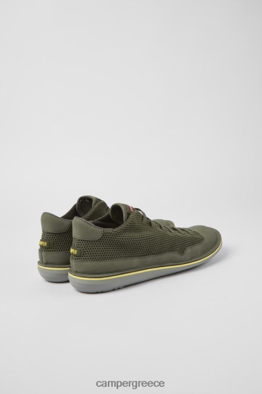 πράσινος Νέες αφίξεις ανδρικών παπουτσιών από ύφασμα beetle green και nubuck Camper XTDPX1386