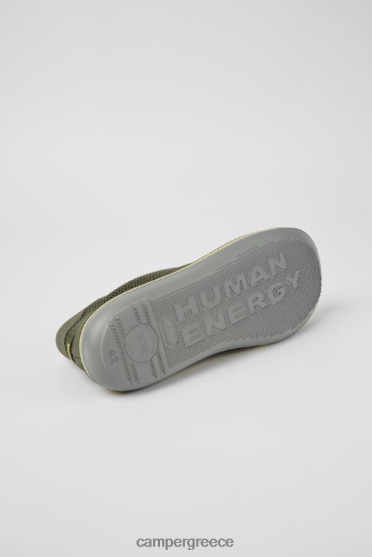 πράσινος Νέες αφίξεις ανδρικών παπουτσιών από ύφασμα beetle green και nubuck Camper XTDPX1386