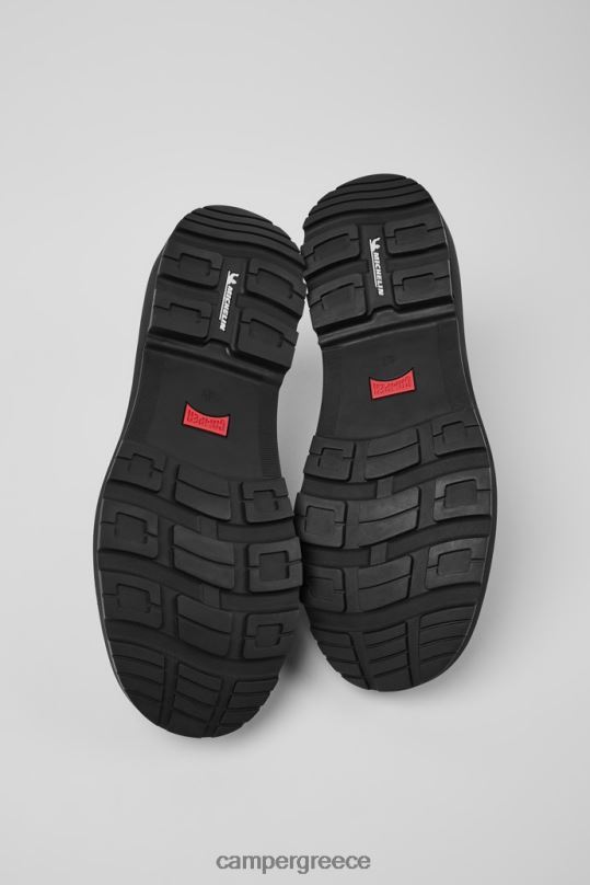 μαύρος brutus trek michelin μαύρα δερμάτινα μποτάκια για άνδρες νέες αφίξεις Camper XTDPX1403