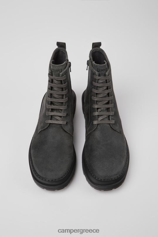 γκρί brutus trek michelin σκούρο γκρι nubuck μποτάκια για άνδρες νέες αφίξεις Camper XTDPX1412