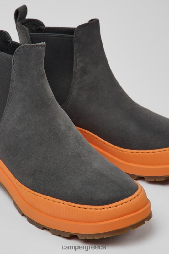 γκρί design brutus trek michelin σκούρο γκρι nubuck μποτάκια ανδρικά Camper XTDPX1401