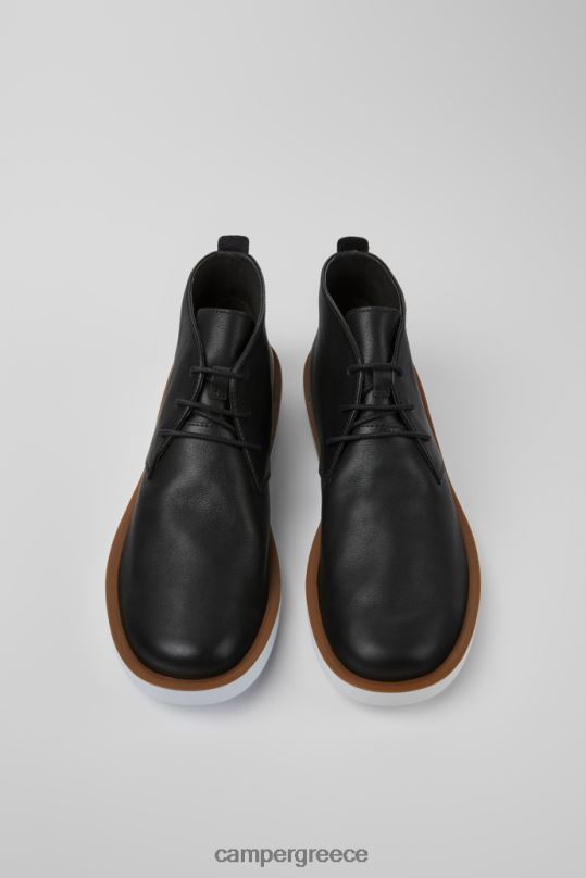 μαύρος design wagon μαύρα δερμάτινα ανδρικά παπούτσια Camper XTDPX1467