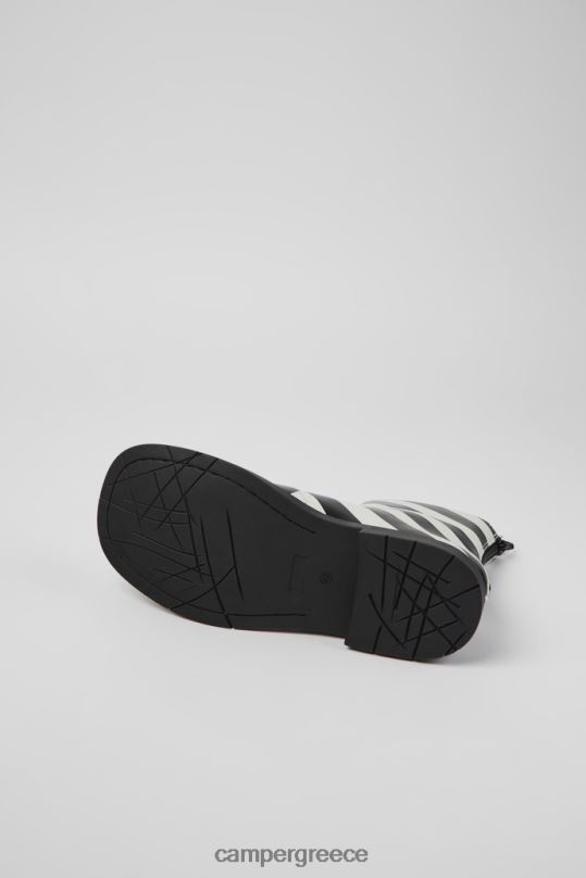 μαύρος mil 1978 ασπρόμαυρα δερμάτινα μποτάκια για άνδρες αποκλειστικά Camper XTDPX1388