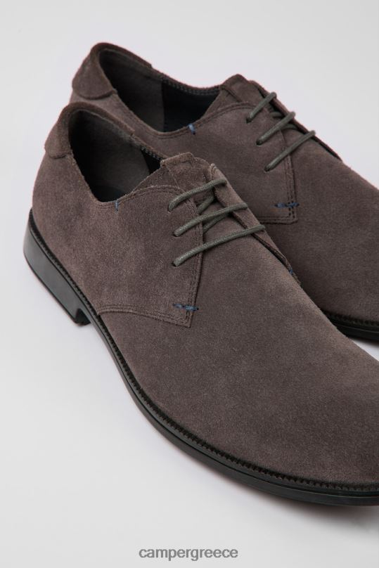 nubuck Σχεδιασμός mil καφέ-γκρι παπούτσια nubuck για άνδρες Camper XTDPX1454