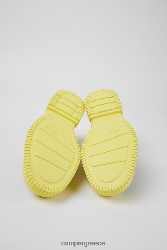 μαύρος pix μαύρα και κίτρινα δερμάτινα παπούτσια με κορδόνια αποκλειστικά για άνδρες Camper XTDPX1440