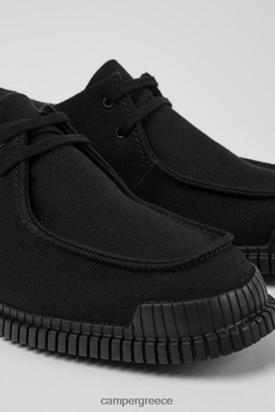 μαύρος σχέδιο pix μαύρα ανακυκλωμένα βαμβακερά παπούτσια για άνδρες Camper XTDPX1455
