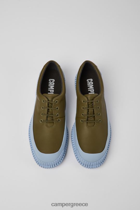 πράσινος pix πράσινα και μπλε δερμάτινα ανδρικά παπούτσια αποκλειστικά Camper XTDPX1461