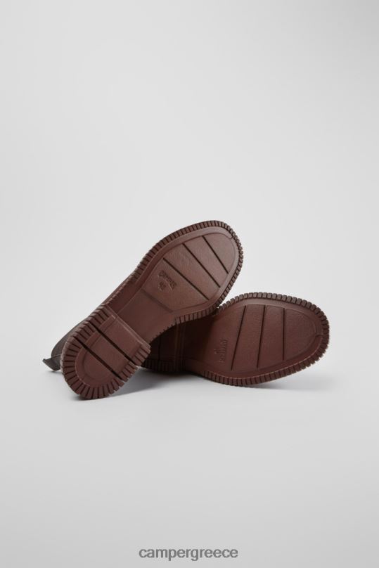 Βουργουνδία δερμάτινες μπότες με κορδόνια pix νέες παραλαβές Camper XTDPX1487