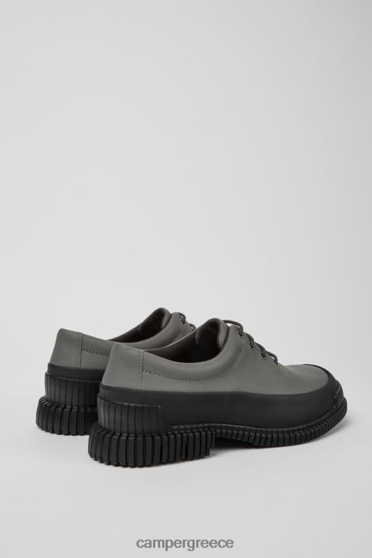 γκρί pix γκρι και μαύρα δερμάτινα παπούτσια με κορδόνια για άνδρες νέες αφίξεις Camper XTDPX305