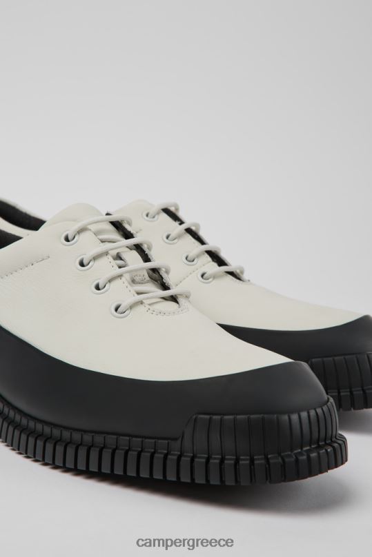 άσπρο pix λευκά και μαύρα δερμάτινα ανδρικά παπούτσια με κορδόνια νέες παραλαβές Camper XTDPX306