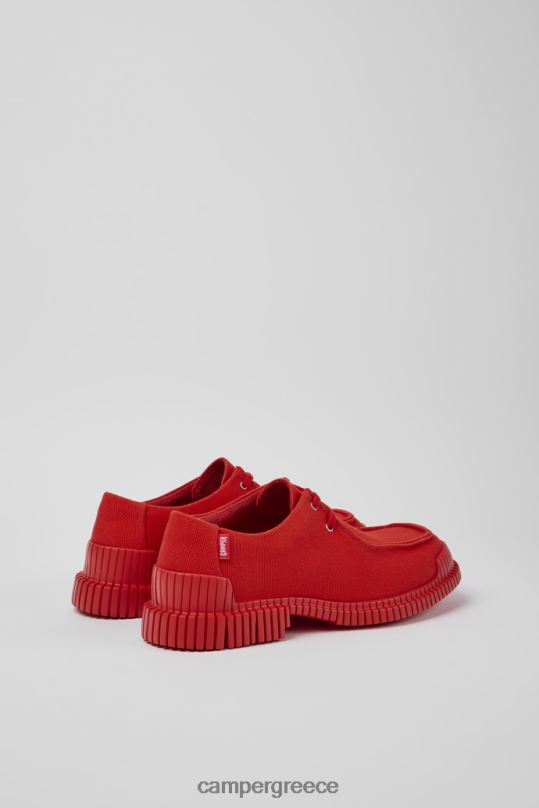 το κόκκινο Αποκλειστικά ανδρικά παπούτσια από ανακυκλωμένο βαμβάκι pix red Camper XTDPX1456