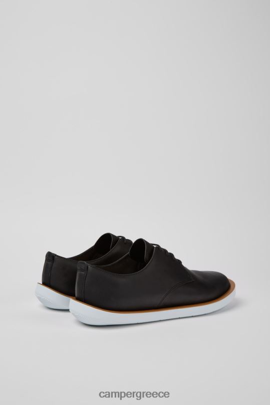 μαύρος wagon μαύρα δερμάτινα ανδρικά παπούτσια αποκλειστικά Camper XTDPX1463