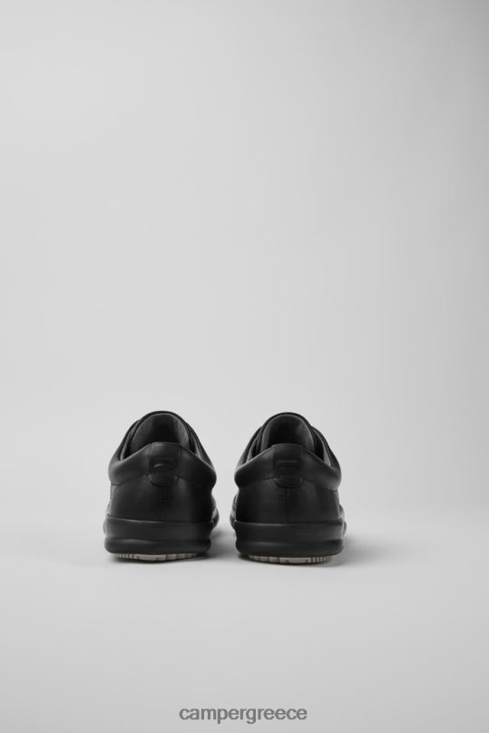 μαύρος αποκλειστικό μαύρο δερμάτινο παπούτσι σασί για άνδρες Camper XTDPX1204
