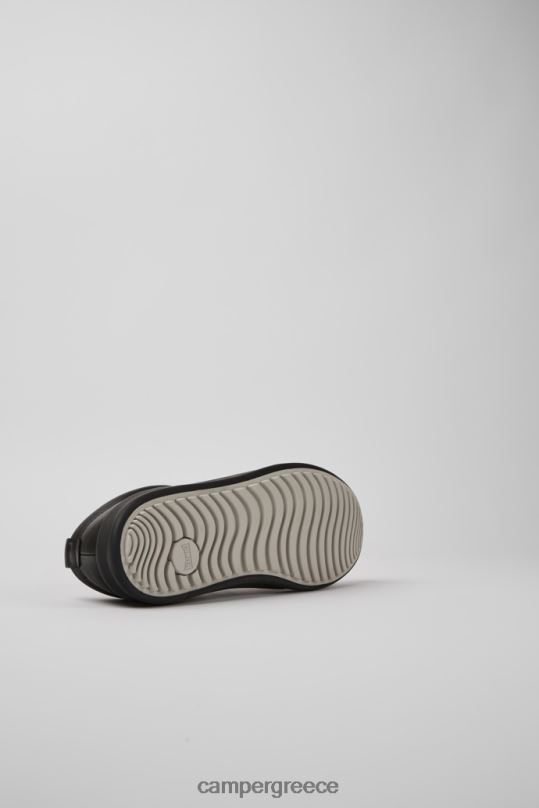 μαύρος αποκλειστικό μαύρο δερμάτινο παπούτσι σασί για άνδρες Camper XTDPX1204