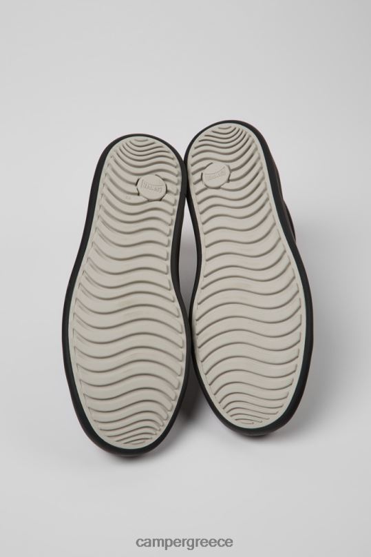 μαύρος σχεδιαστικό σασί μαύρο μποτάκι αστραγάλου για άνδρες Camper XTDPX1260