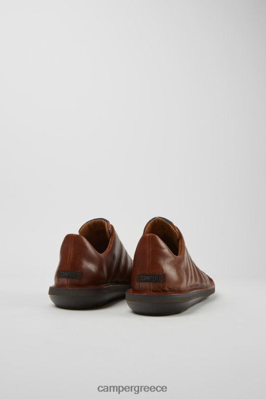 καφέ ελαφρύ ανδρικό παπούτσι με σχέδιο καφέ σκαθάρι Camper XTDPX271