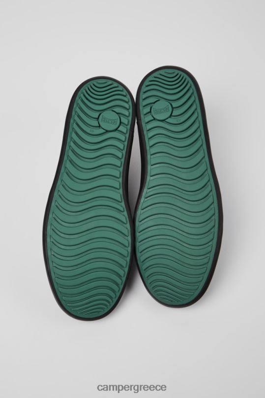 μαύρος σχεδίαση σασί μαύρα δερμάτινα παπούτσια για άνδρες Camper XTDPX280