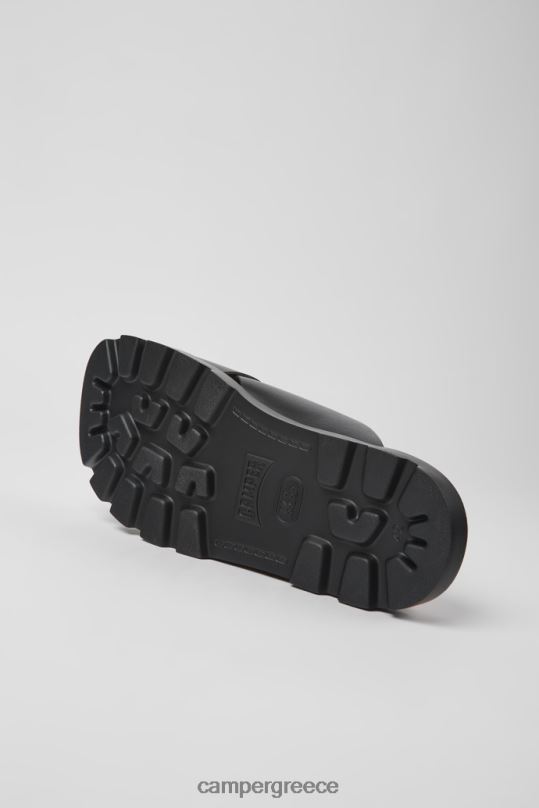 μαύρος πέδιλο brutus μαύρα δερμάτινα σανδάλια για άνδρες νέες αφίξεις Camper XTDPX1196