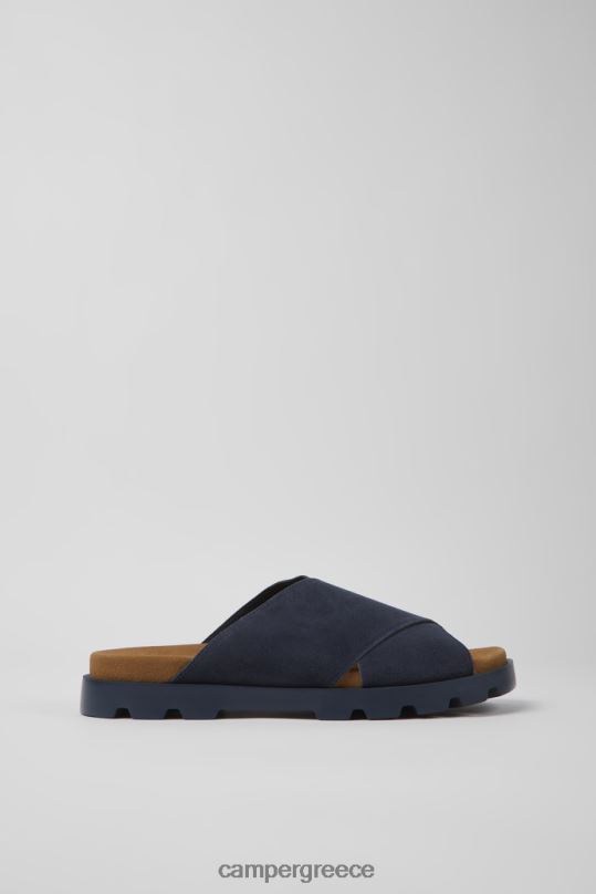 ΠΟΛΕΜΙΚΟ ΝΑΥΤΙΚΟ Σχέδιο brutus σανδάλι navy blue nubuck σανδάλια για άνδρες Camper XTDPX1194