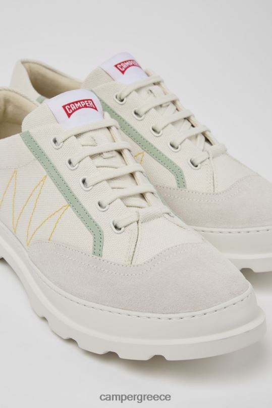πράσινος brutus sneaker για άνδρες σε λευκό γκρι και πράσινο νέες αφίξεις Camper XTDPX1318