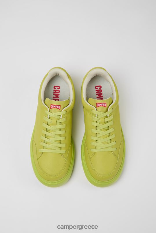 πράσινος design runner k21 πράσινα δερμάτινα πάνινα παπούτσια για άνδρες Camper XTDPX1186