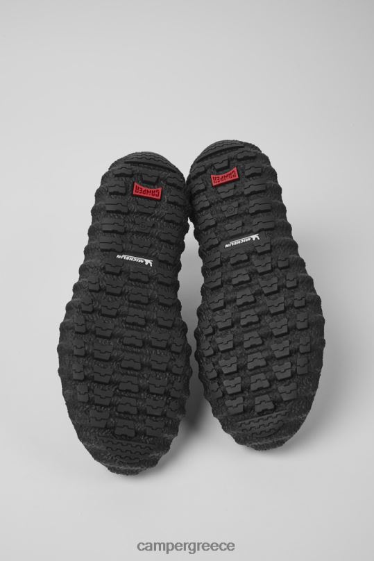 μαύρος ανδρικό μποτάκι με κορδόνι με δαντέλα από michelin Camper XTDPX1252